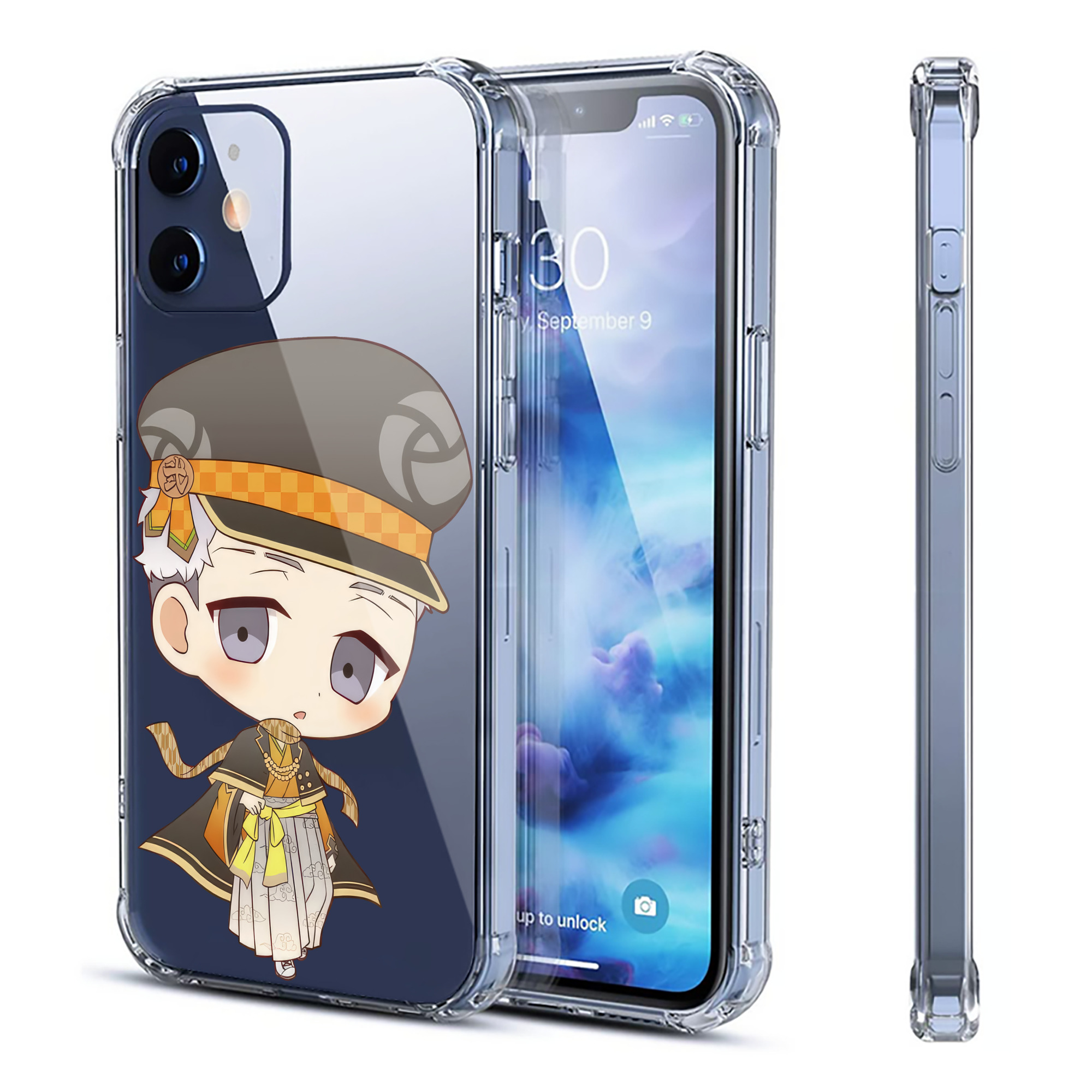 （画像用） 東京リベンジャーズ Tokyo Revengers 【iPhone 12シリーズ対応】透明スマホケース（クリアソフトケース）